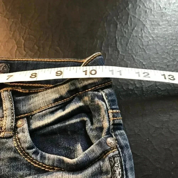 ❤️Silver Jeans  junior Girls Ali Skinny Capri - Picture 9 of 10